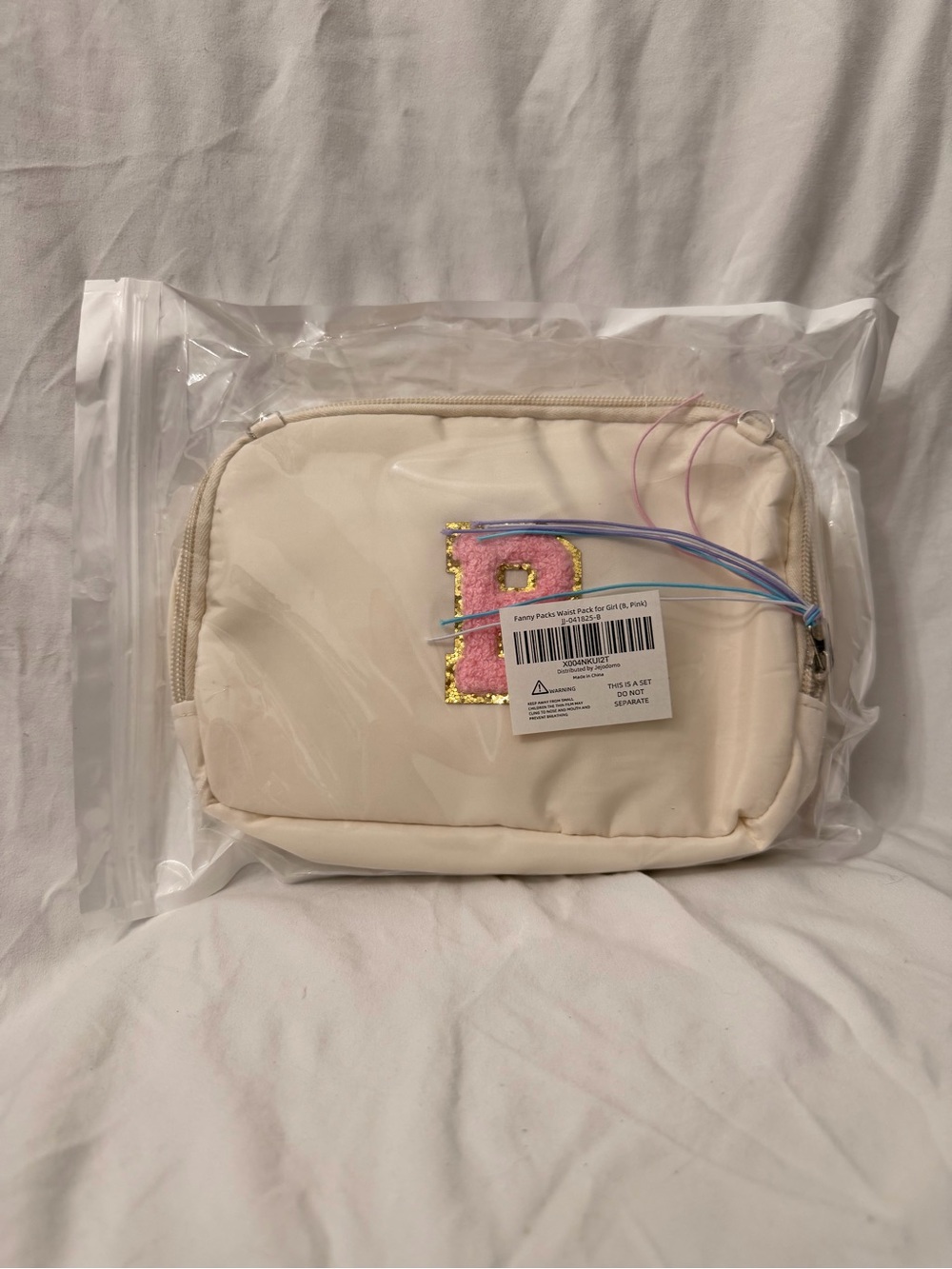 Pink “B” Fanny Pack